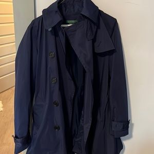Navy Womens Ralph Lauren Parka.